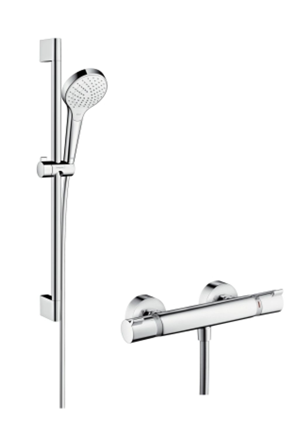 https://raleo.de:443/files/img/11eeea25210fb0b092906bba4399b90c/size_l/Hansgrohe-HG-Brausenkombi-Croma-Select-S-Vario-Ecostat-Comfort-Unica-Crometta-650mm-27013400 gallery number 1